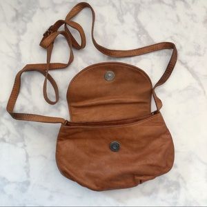 Vintage Leather Bag in Tan
